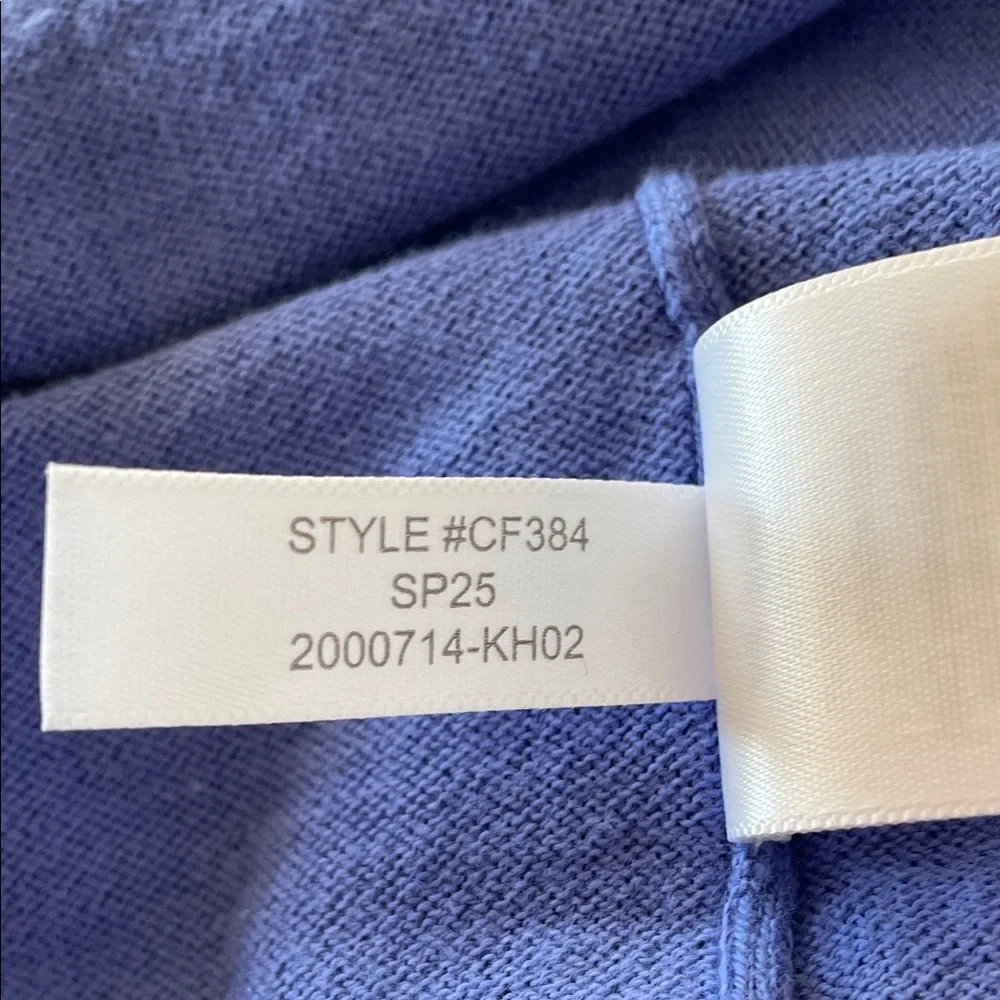 J. CREW Women's Blue Crew Neck Short Sleeve Pullover Sweater M